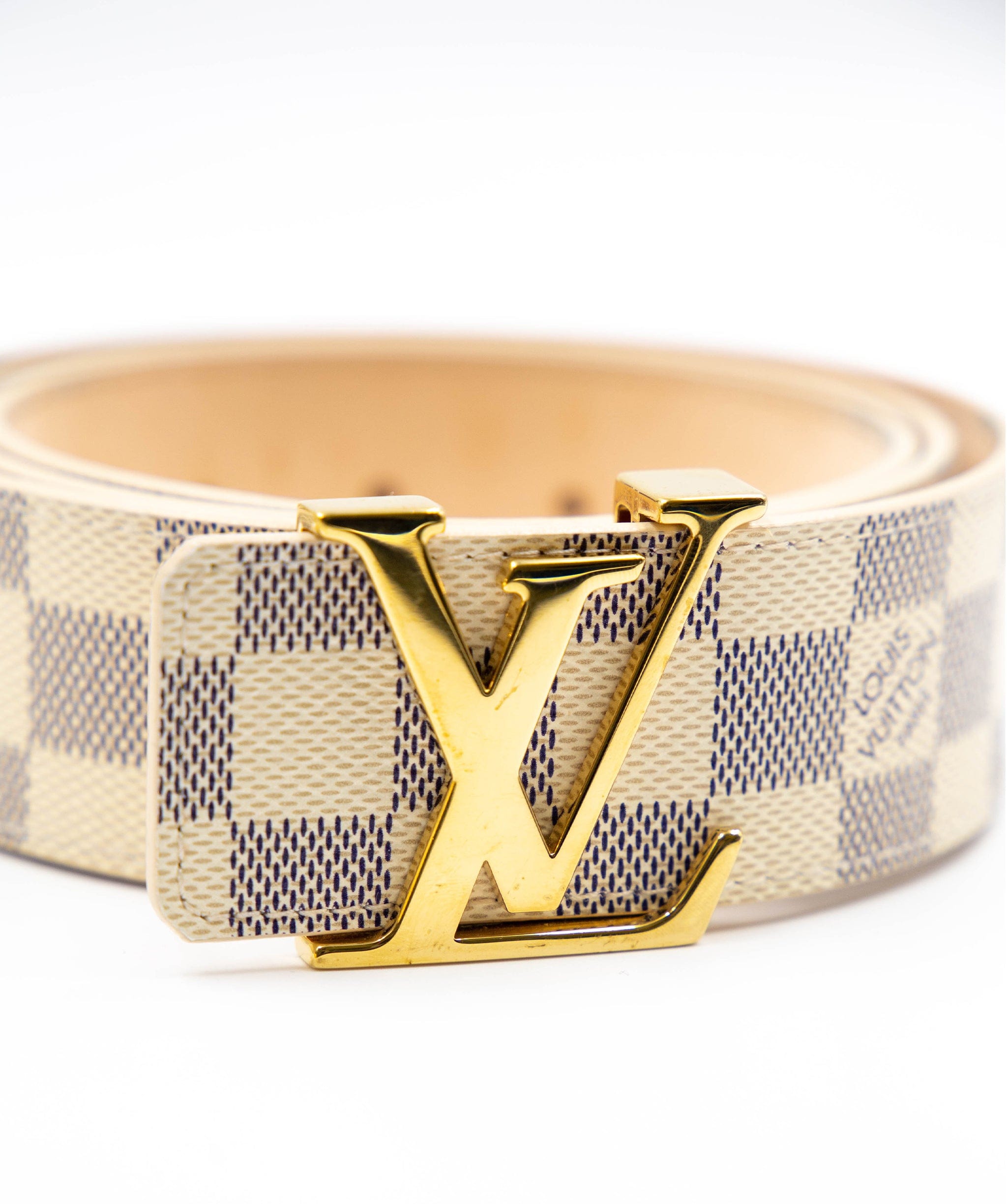 Louis Vuitton Louis Vuitton Damier ecru Belt ADL2068