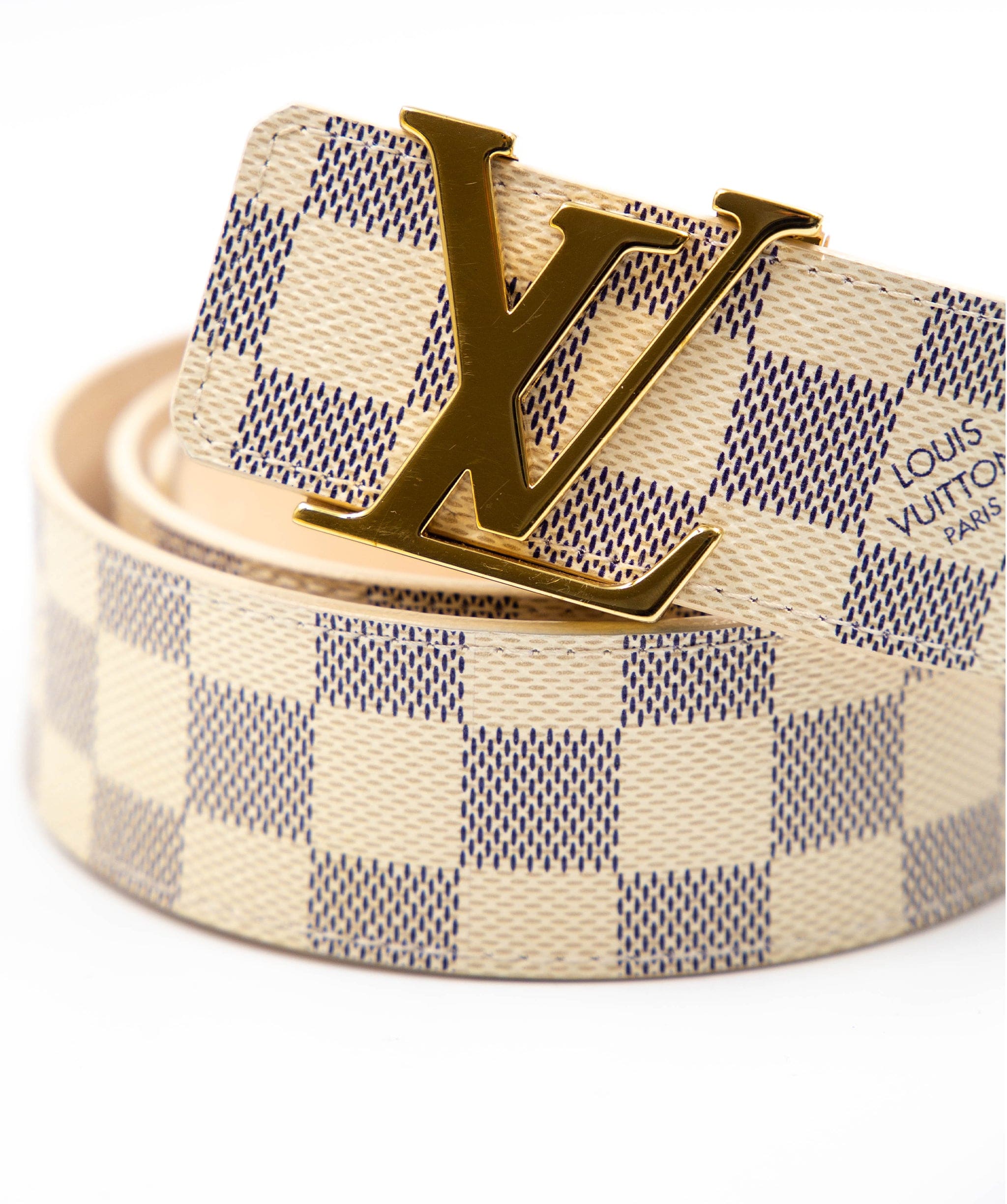 Louis Vuitton Louis Vuitton Damier ecru Belt ADL2068