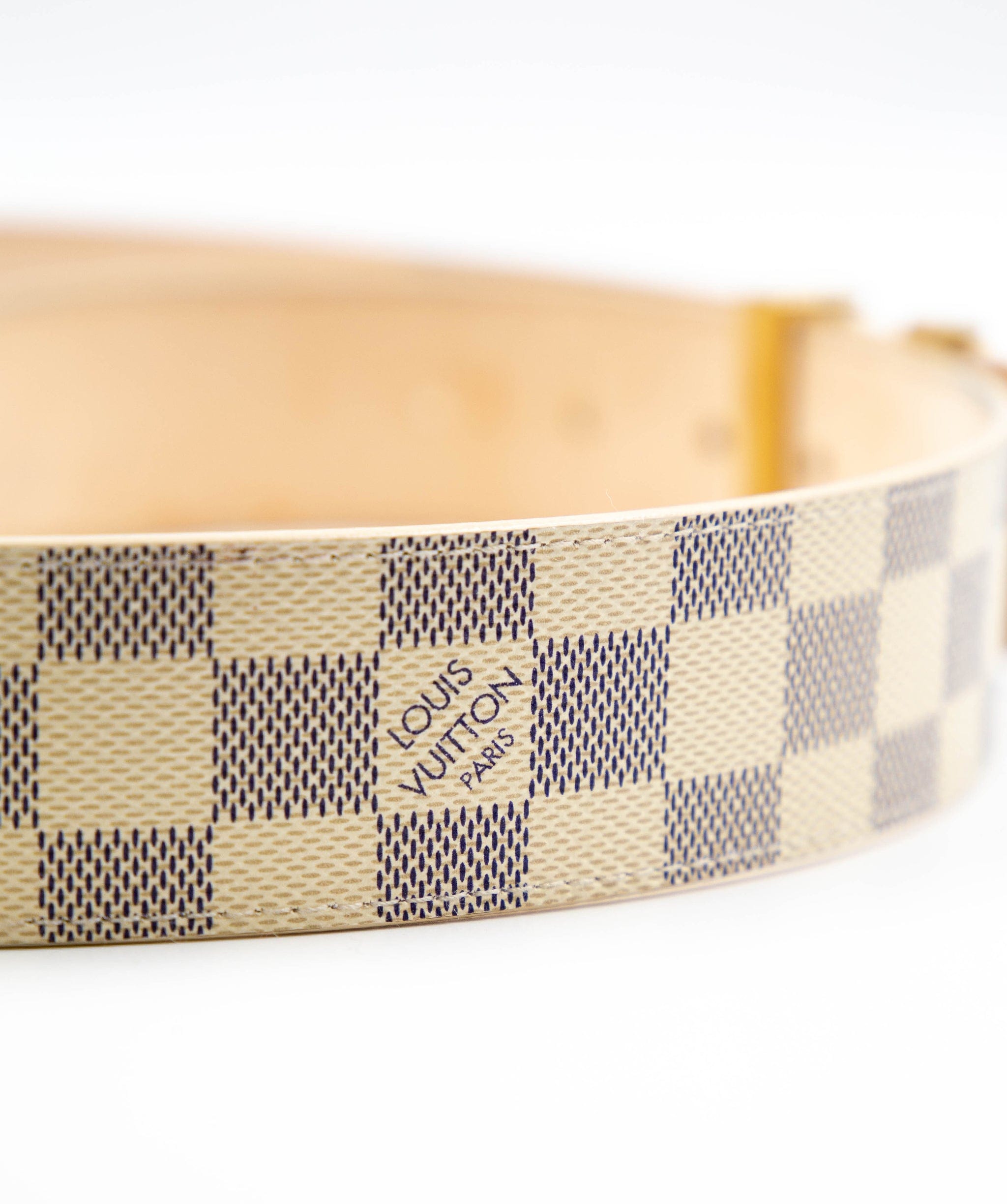 Louis Vuitton Louis Vuitton Damier ecru Belt ADL2068