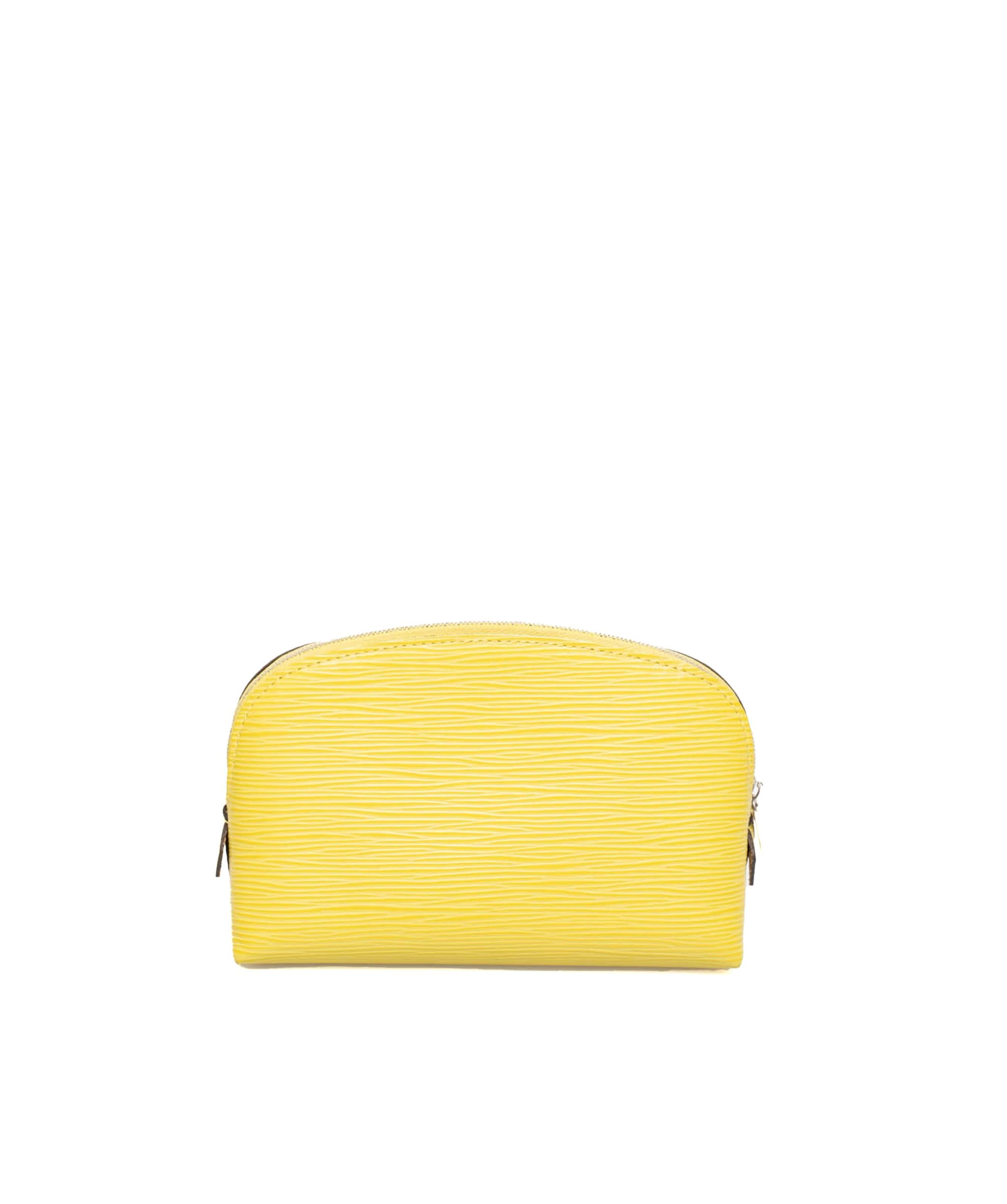 Louis Vuitton Louis Vuitton Epi Leather Yellow Pouch - ADL1514