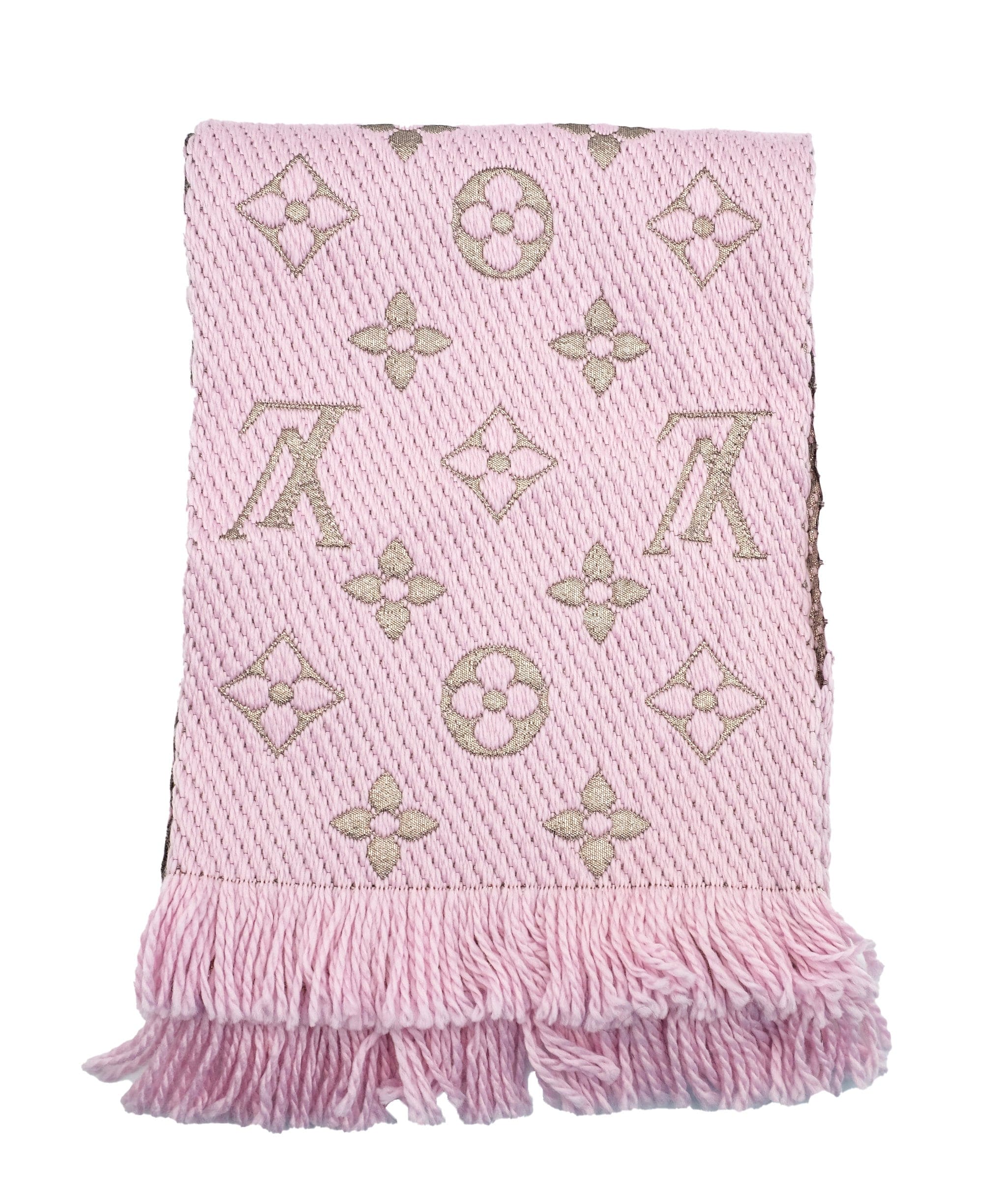 Louis Vuitton Louis Vuitton Knit Scarf Pink RJL1844