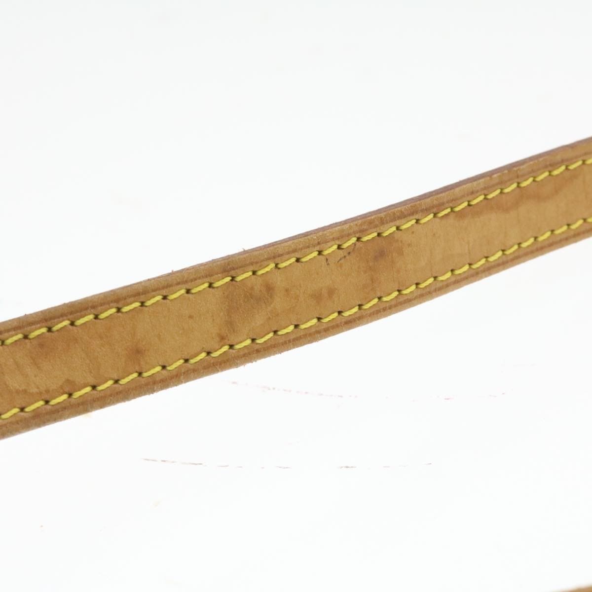 Louis Vuitton LOUIS VUITTON Leather Shoulder Strap 100cm LV