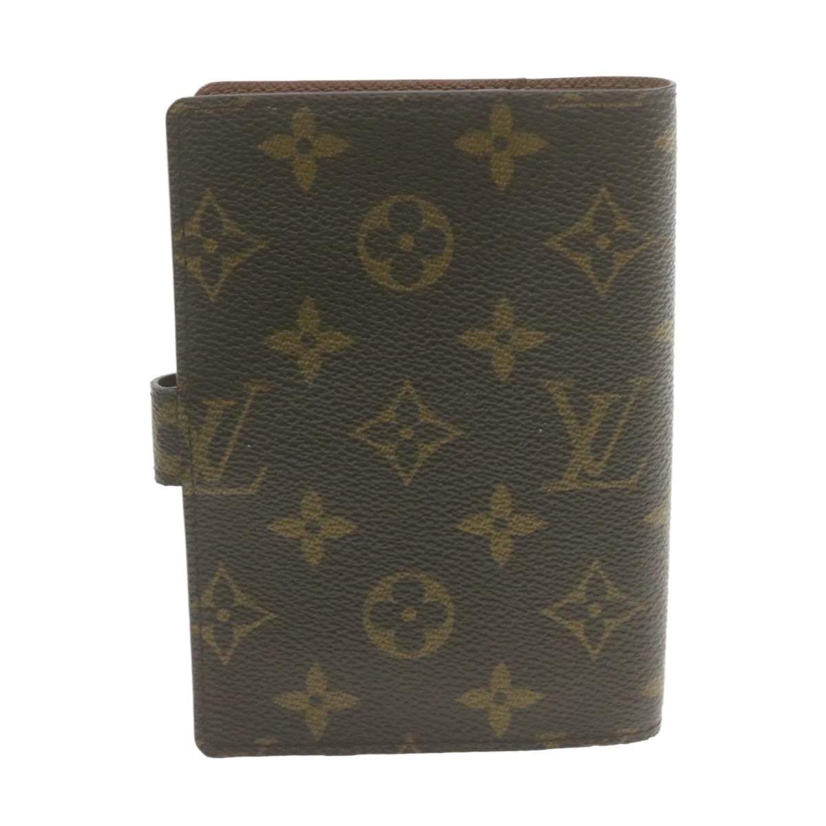 Louis Vuitton LOUIS VUITTON Monogram Agenda PM Day Planner Cover AWL1179