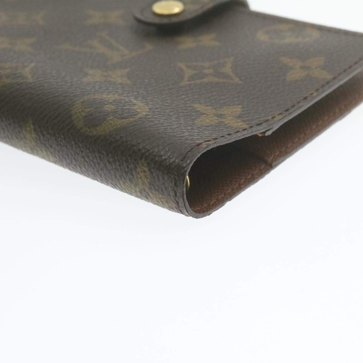 Louis Vuitton LOUIS VUITTON Monogram Agenda PM Day Planner Cover AWL1179