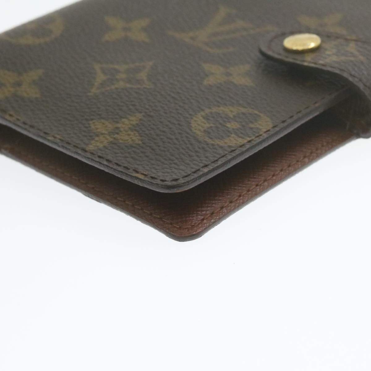 Louis Vuitton LOUIS VUITTON Monogram Agenda PM Day Planner Cover AWL1179