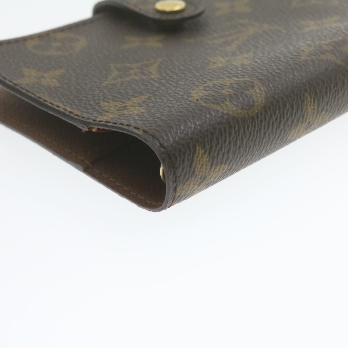 Louis Vuitton LOUIS VUITTON Monogram Agenda PM Day Planner Cover AWL1179