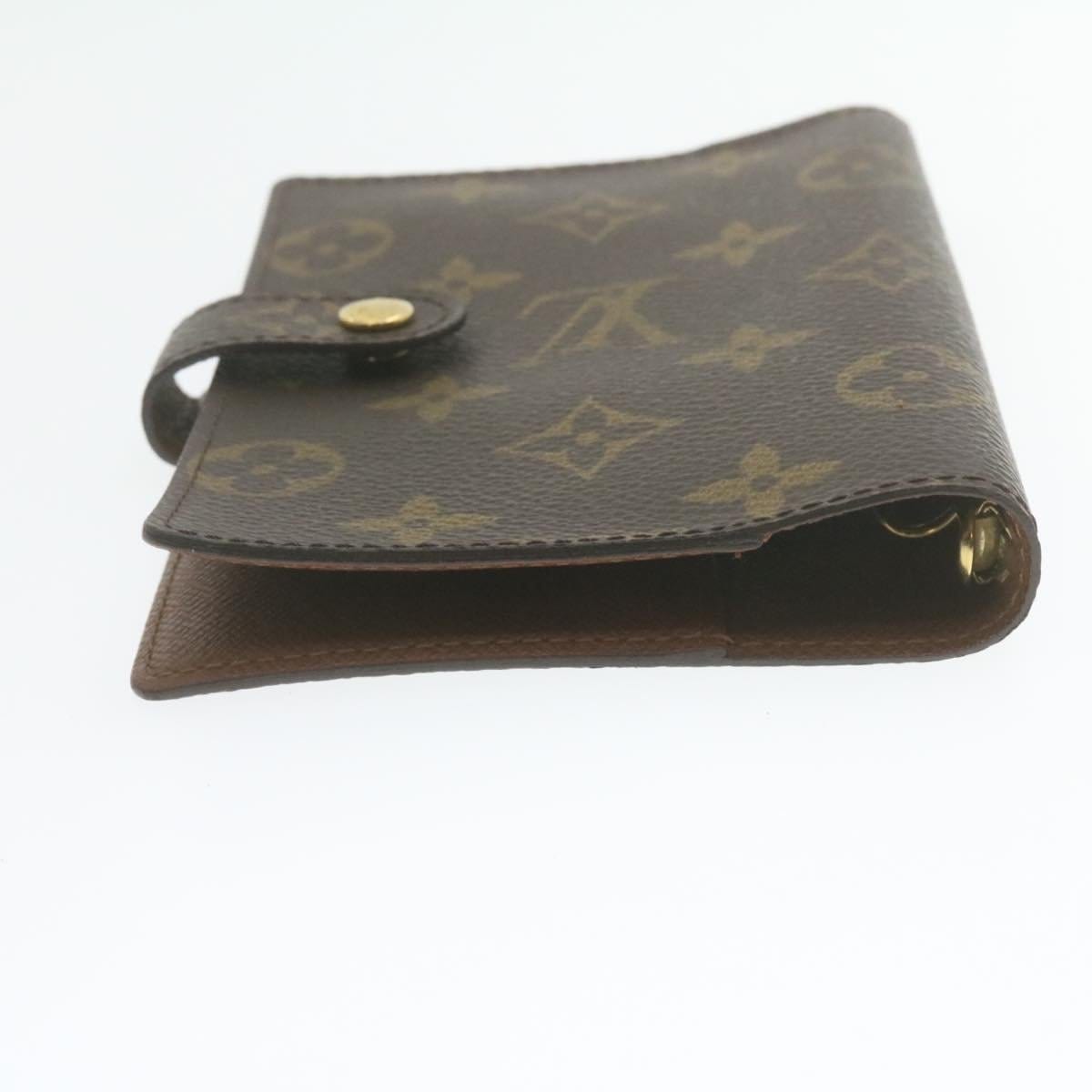 Louis Vuitton LOUIS VUITTON Monogram Agenda PM Day Planner Cover AWL1179