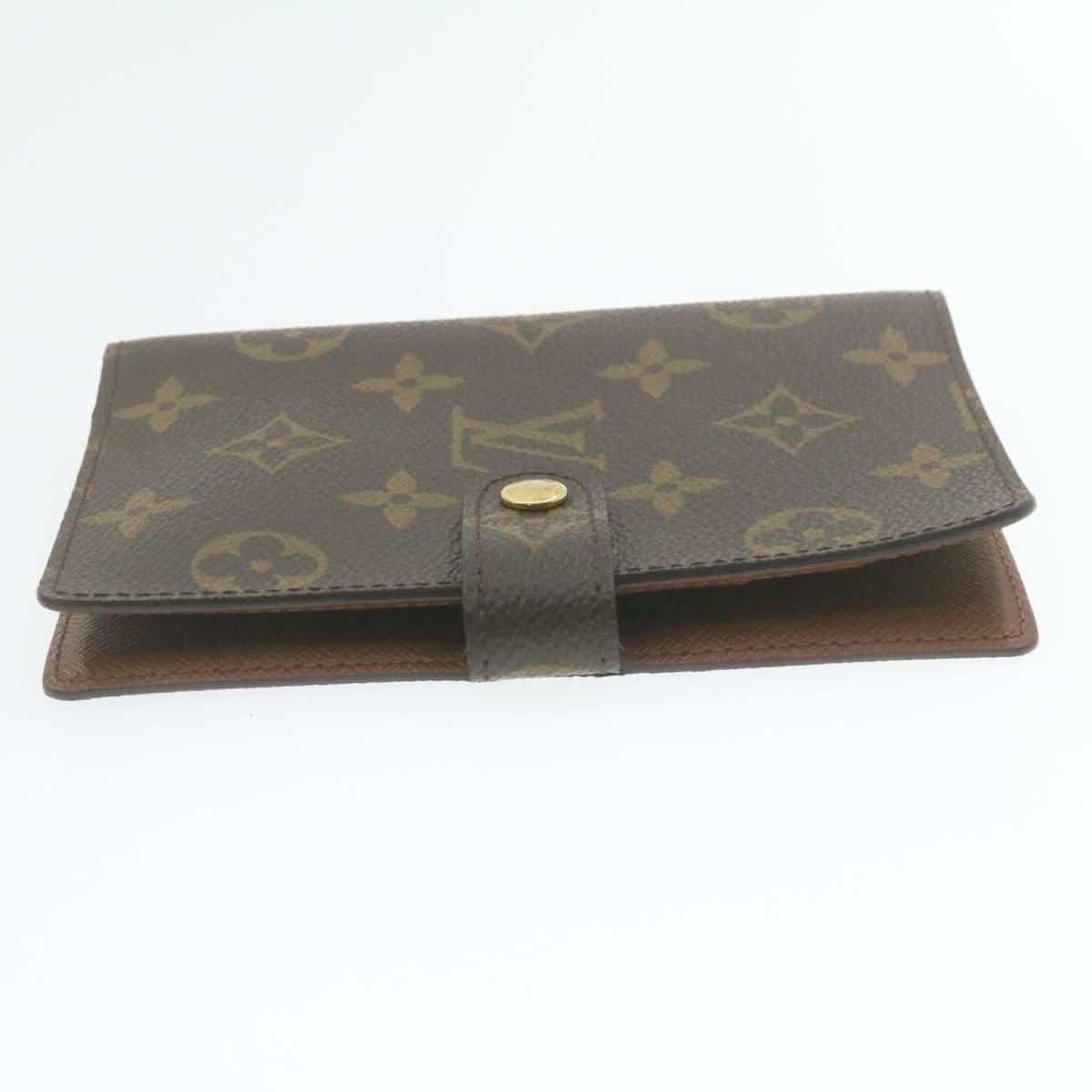 Louis Vuitton LOUIS VUITTON Monogram Agenda PM Day Planner Cover AWL1179