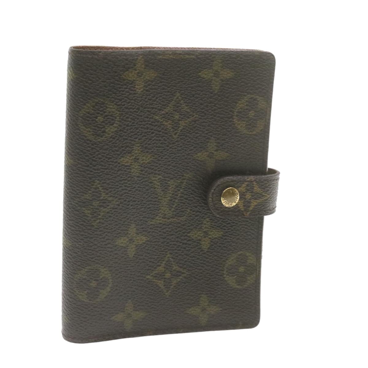 Louis Vuitton LOUIS VUITTON Monogram Agenda PM Day Planner Cover AWL1181