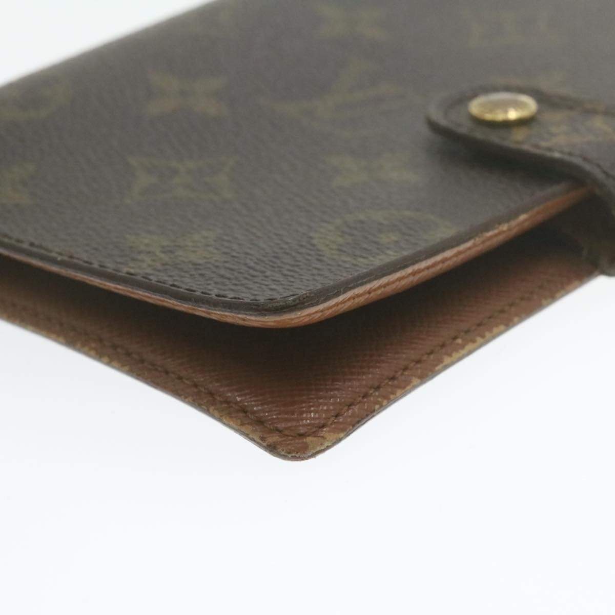 Louis Vuitton LOUIS VUITTON Monogram Agenda PM Day Planner Cover AWL1181