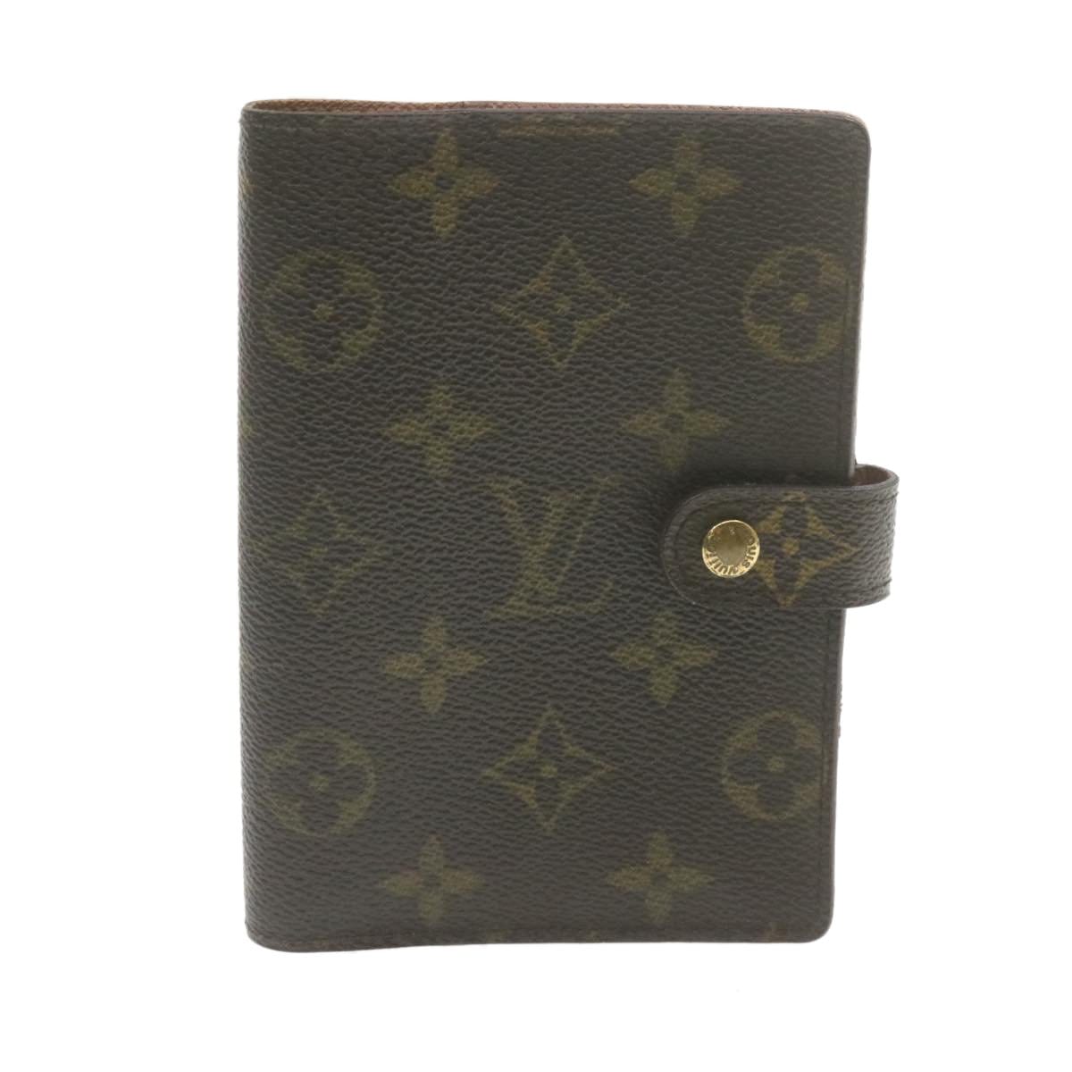 Louis Vuitton LOUIS VUITTON Monogram Agenda PM Day Planner Cover AWL1181