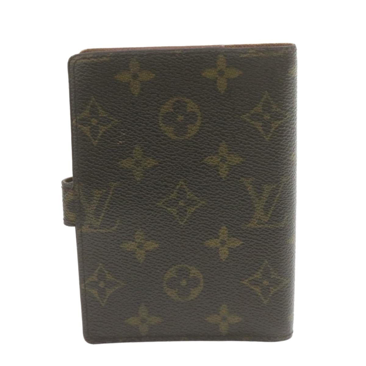 Louis Vuitton LOUIS VUITTON Monogram Agenda PM Day Planner Cover AWL1181