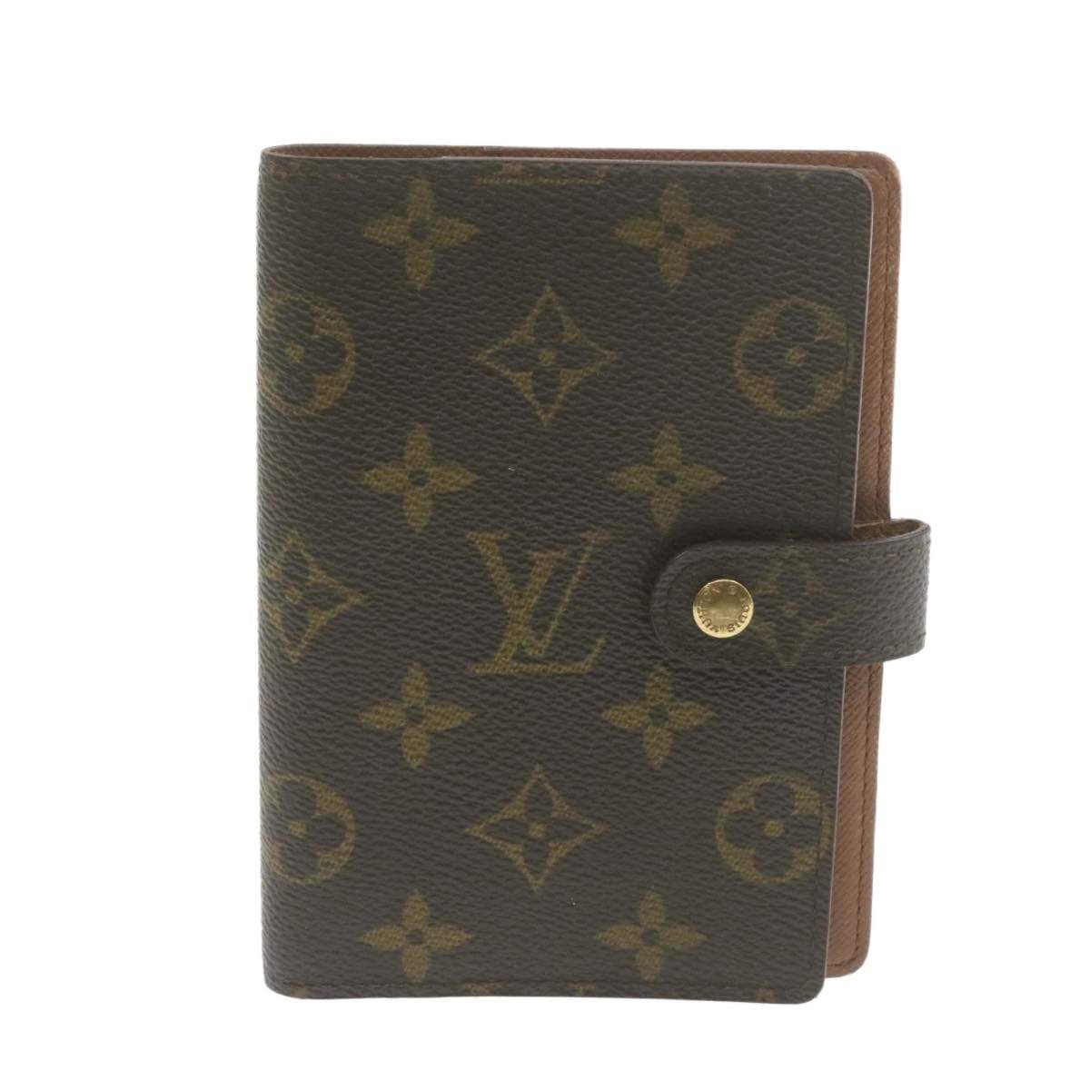 Louis Vuitton LOUIS VUITTON Monogram Agenda PM Day Planner Cover AWL1185