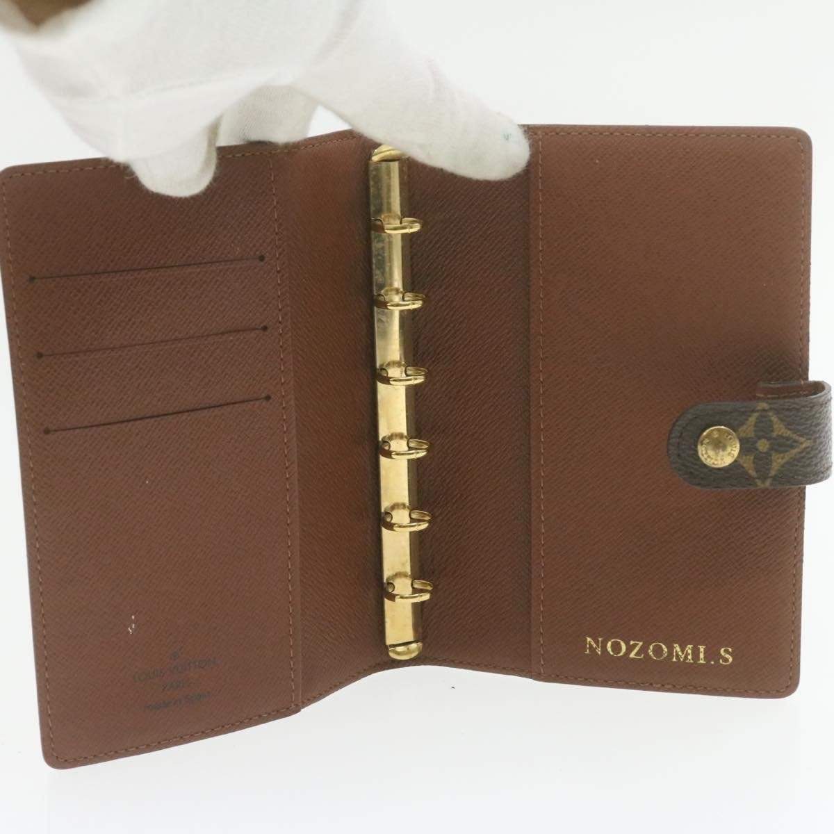 Louis Vuitton LOUIS VUITTON Monogram Agenda PM Day Planner Cover - AWL1188