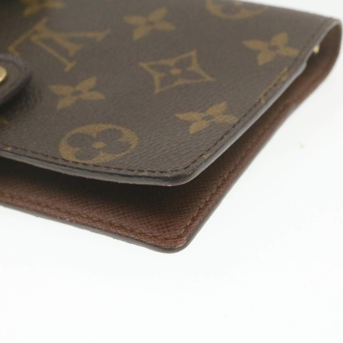 Louis Vuitton LOUIS VUITTON Monogram Agenda PM Day Planner Cover CA0015