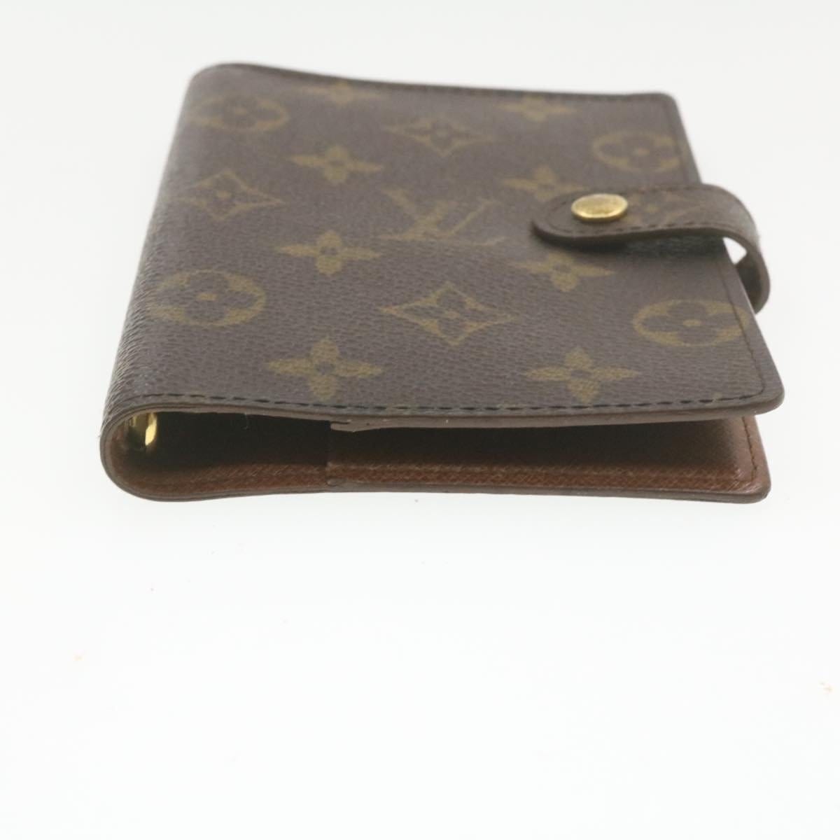 Louis Vuitton LOUIS VUITTON Monogram Agenda PM Day Planner Cover CA0997