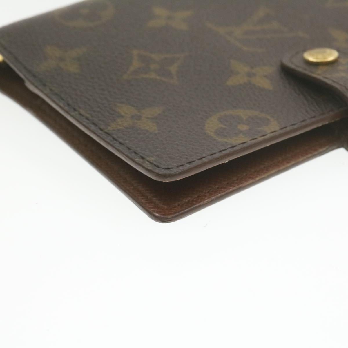 Louis Vuitton LOUIS VUITTON Monogram Agenda PM Day Planner Cover CA0997