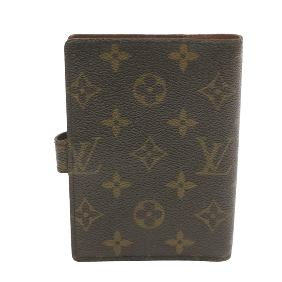 Louis Vuitton LOUIS VUITTON Monogram Agenda PM Day Planner Cover CA0997