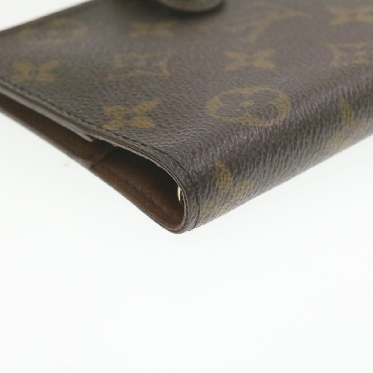 Louis Vuitton LOUIS VUITTON Monogram Agenda PM Day Planner Cover CA0997