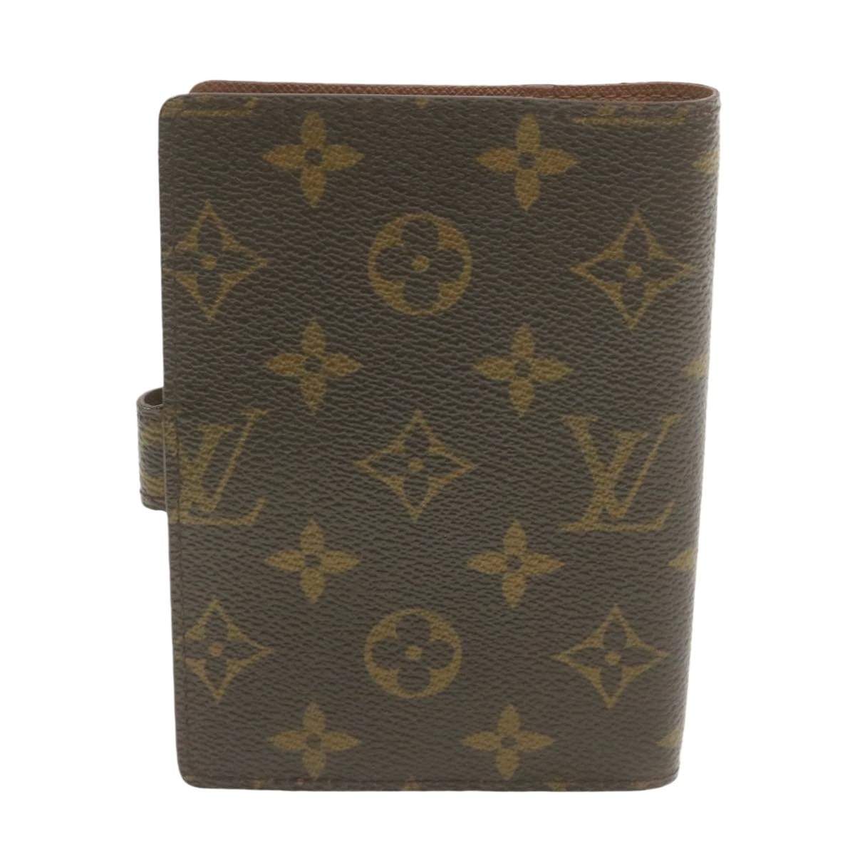 Louis Vuitton LOUIS VUITTON Monogram Agenda PM Day Planner Cover CA1919