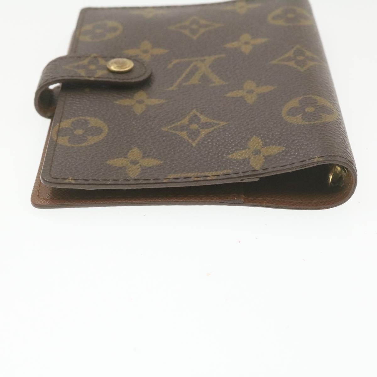 Louis Vuitton LOUIS VUITTON Monogram Agenda PM Day Planner Cover CA1919