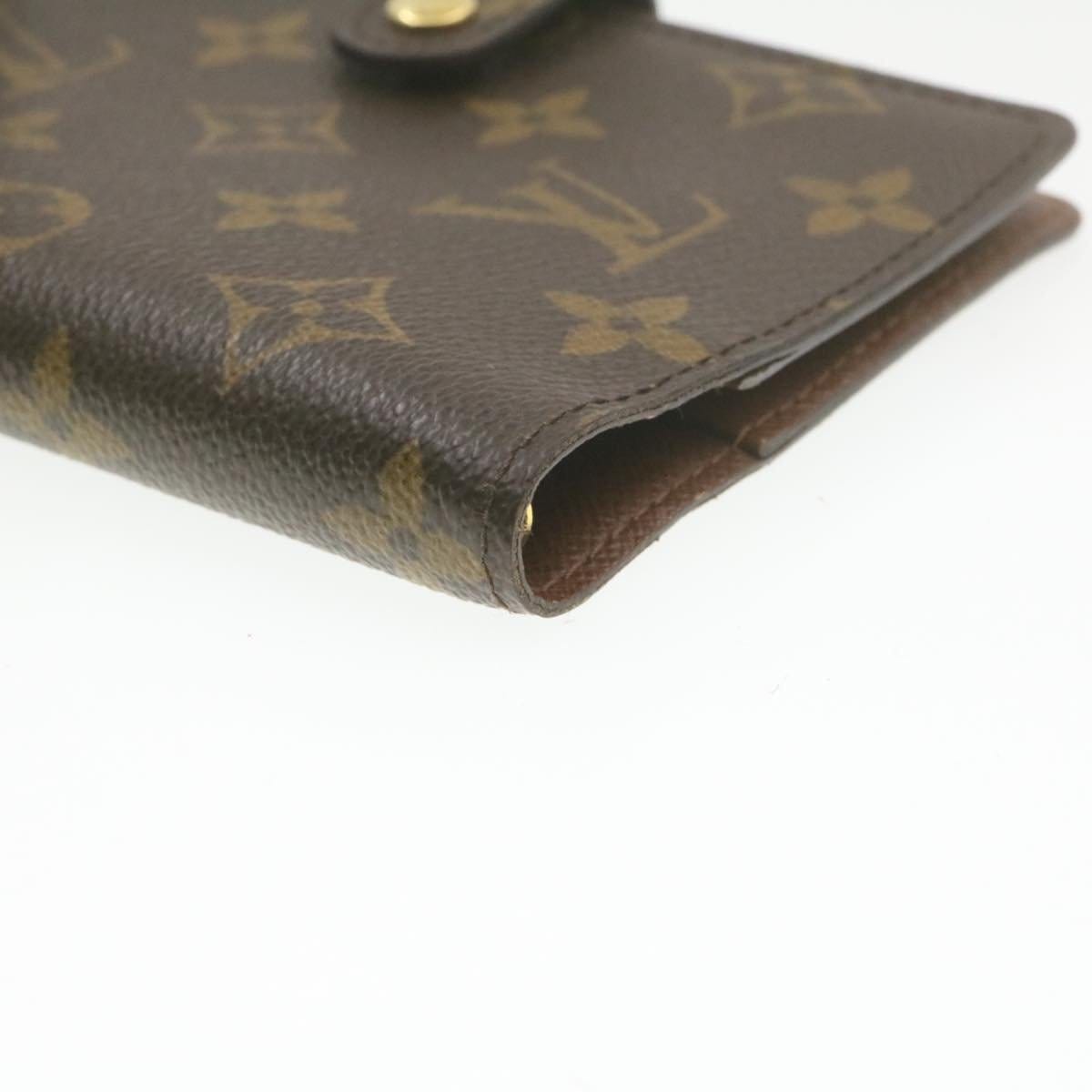 Louis Vuitton LOUIS VUITTON Monogram Agenda PM Day Planner Cover CA5007