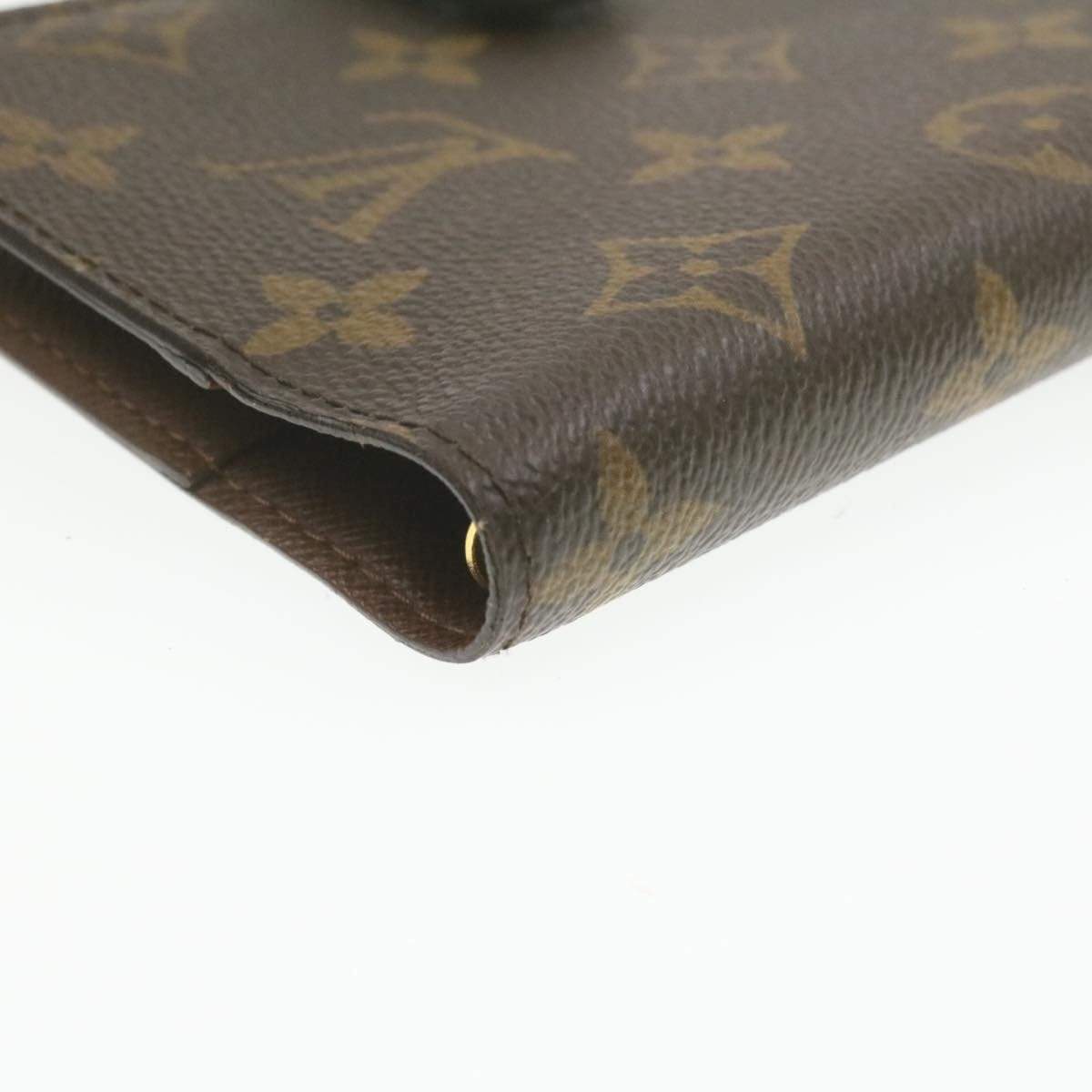 Louis Vuitton LOUIS VUITTON Monogram Agenda PM Day Planner Cover CA5007