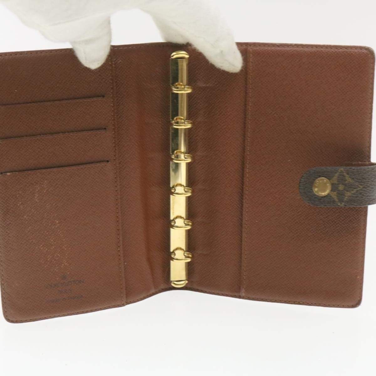 Louis Vuitton LOUIS VUITTON Monogram Agenda PM Day Planner Cover SP0050