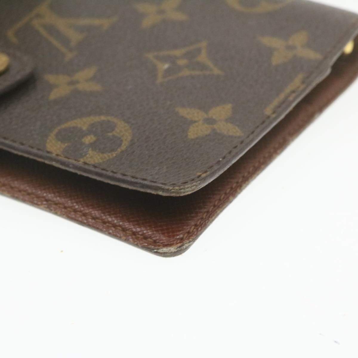 Louis Vuitton LOUIS VUITTON Monogram Agenda PM Day Planner Cover SP0050