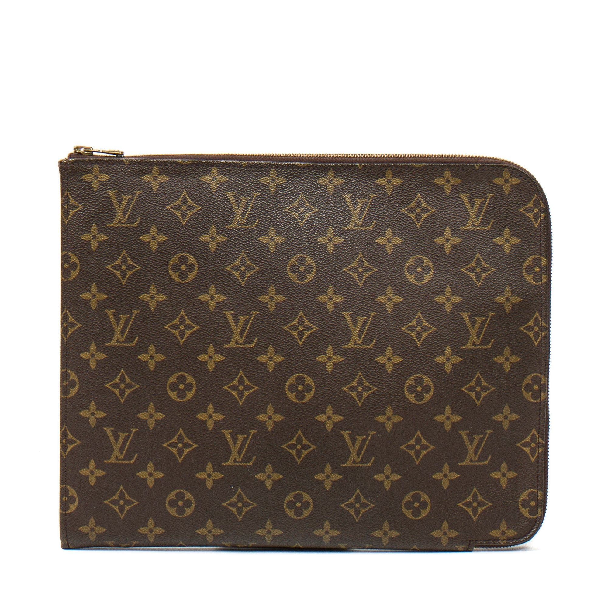 Louis Vuitton Louis Vuitton Monogram Canvas Poche Documents 1216A