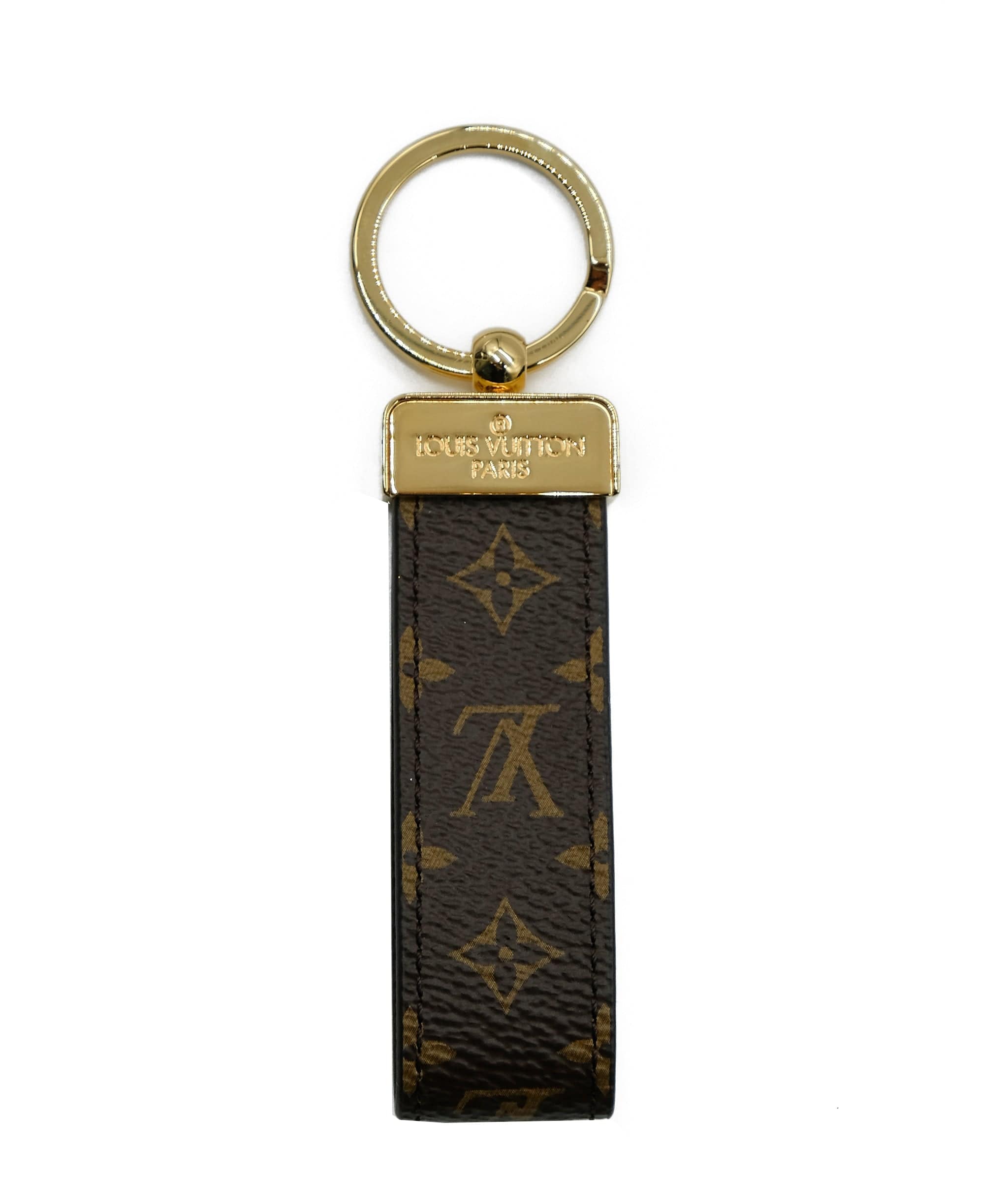 Louis Vuitton Louis Vuitton Monogram Gold Key Chain REC1193