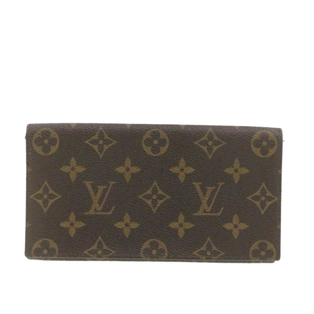 Louis Vuitton LOUIS VUITTON Monogram Long Wallet 864