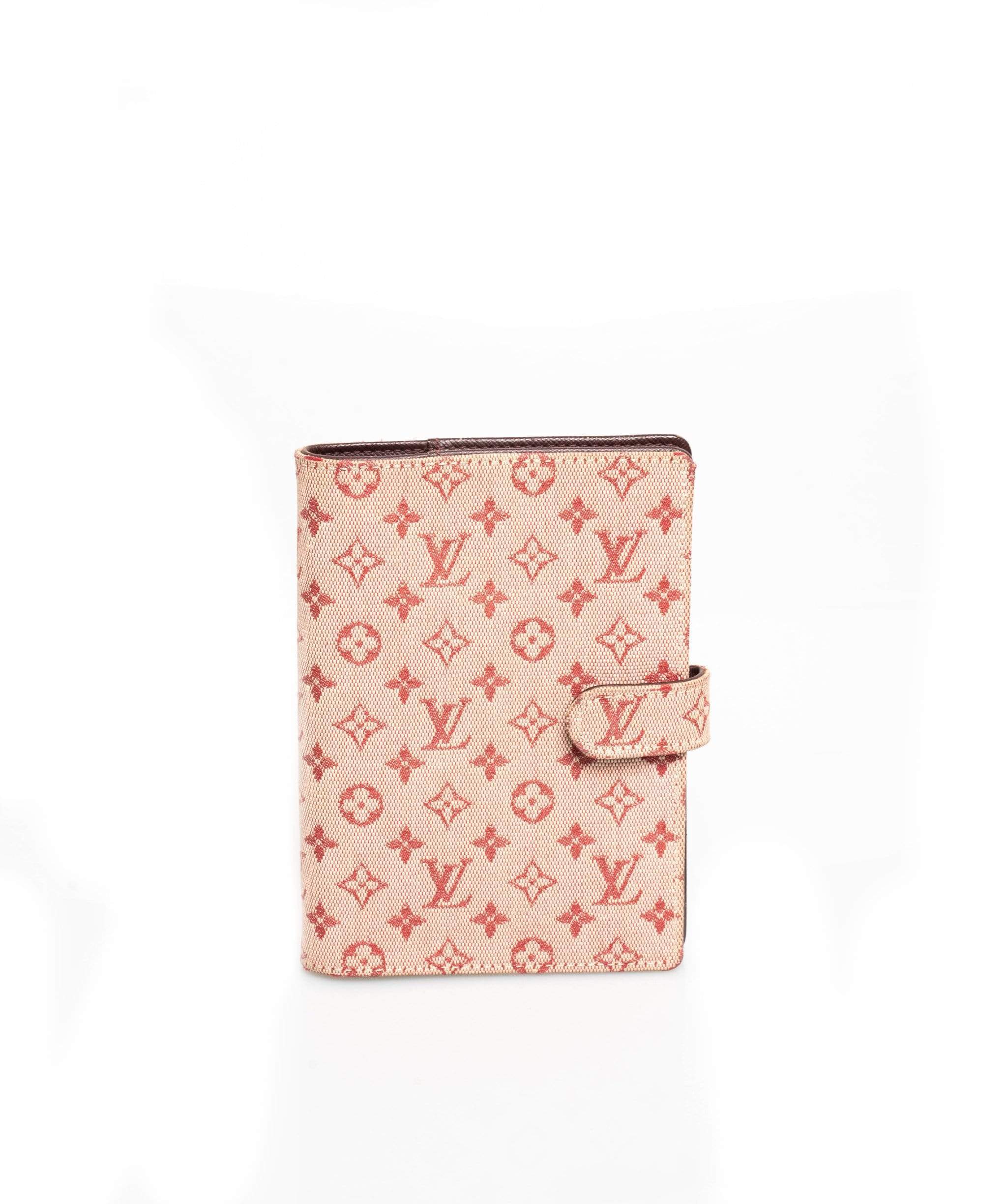 Louis Vuitton LOUIS VUITTON Monogram Mini Lin Agenda PM Day Planner AWL1059