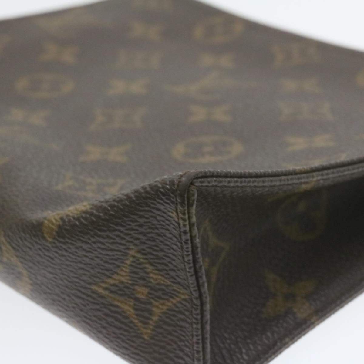 Louis Vuitton LOUIS VUITTON Monogram Poche Toilette 19 Pouch AWL1053