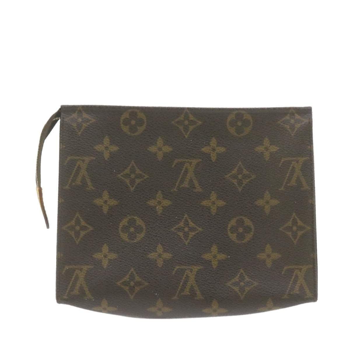 Louis Vuitton LOUIS VUITTON Monogram Poche Toilette 19 Pouch AWL1053