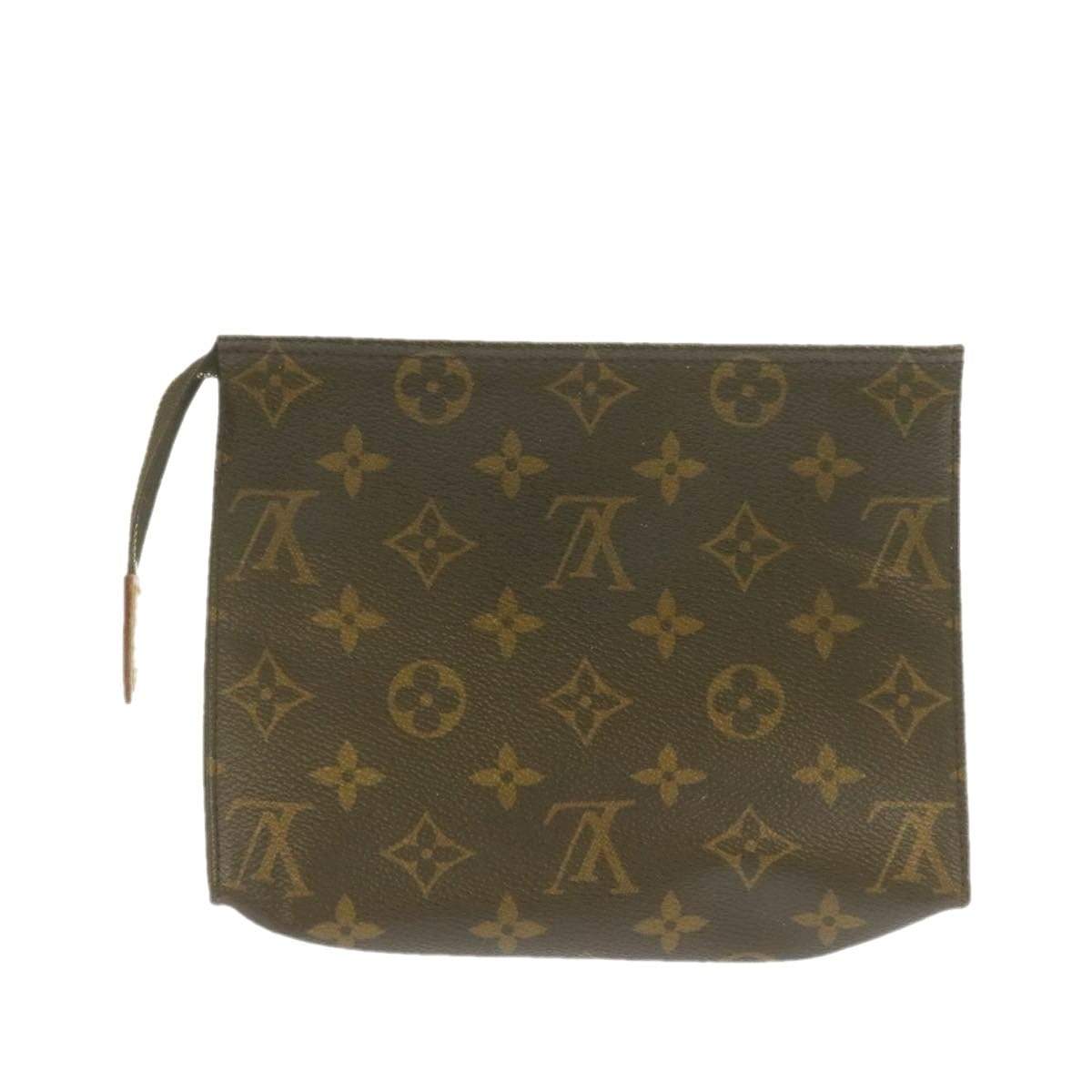 Louis Vuitton LOUIS VUITTON Monogram Poche Toilette 19 Pouch AWL1054