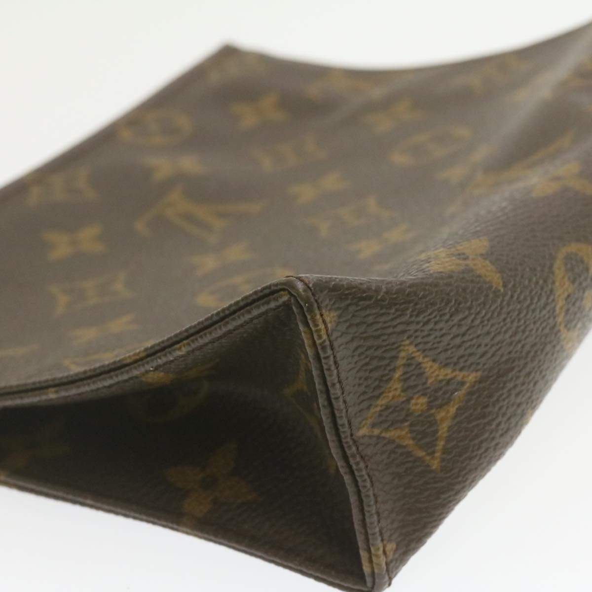 Louis Vuitton LOUIS VUITTON Monogram Poche Toilette 19 Pouch AWL1054