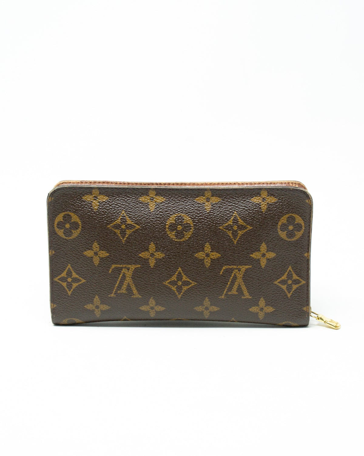 Louis Vuitton LOUIS VUITTON Monogram Porte Monnaie Zip Long Wallet  - AWL2678