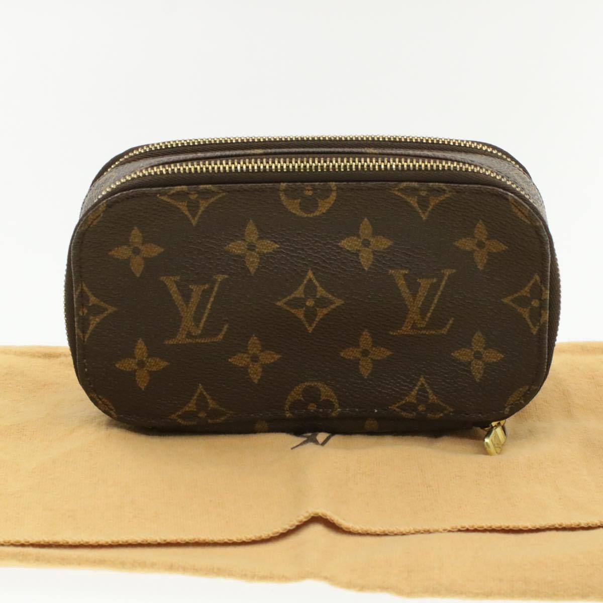 Louis Vuitton Louis Vuitton Monogram Trousse Brush PM Cosmetic Pouch VI 1000