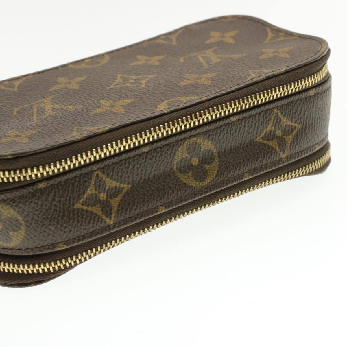 Louis Vuitton Louis Vuitton Monogram Trousse Brush PM Cosmetic Pouch VI 1000