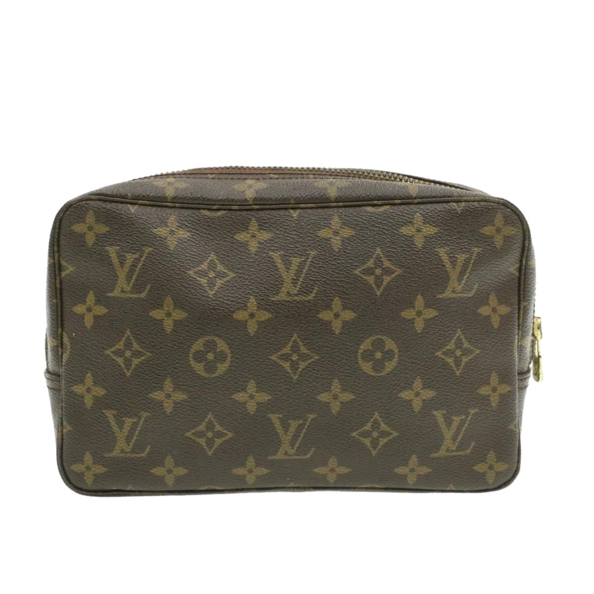 Louis Vuitton LOUIS VUITTON Monogram Trousse Toilette 23 Clutch Bag 852