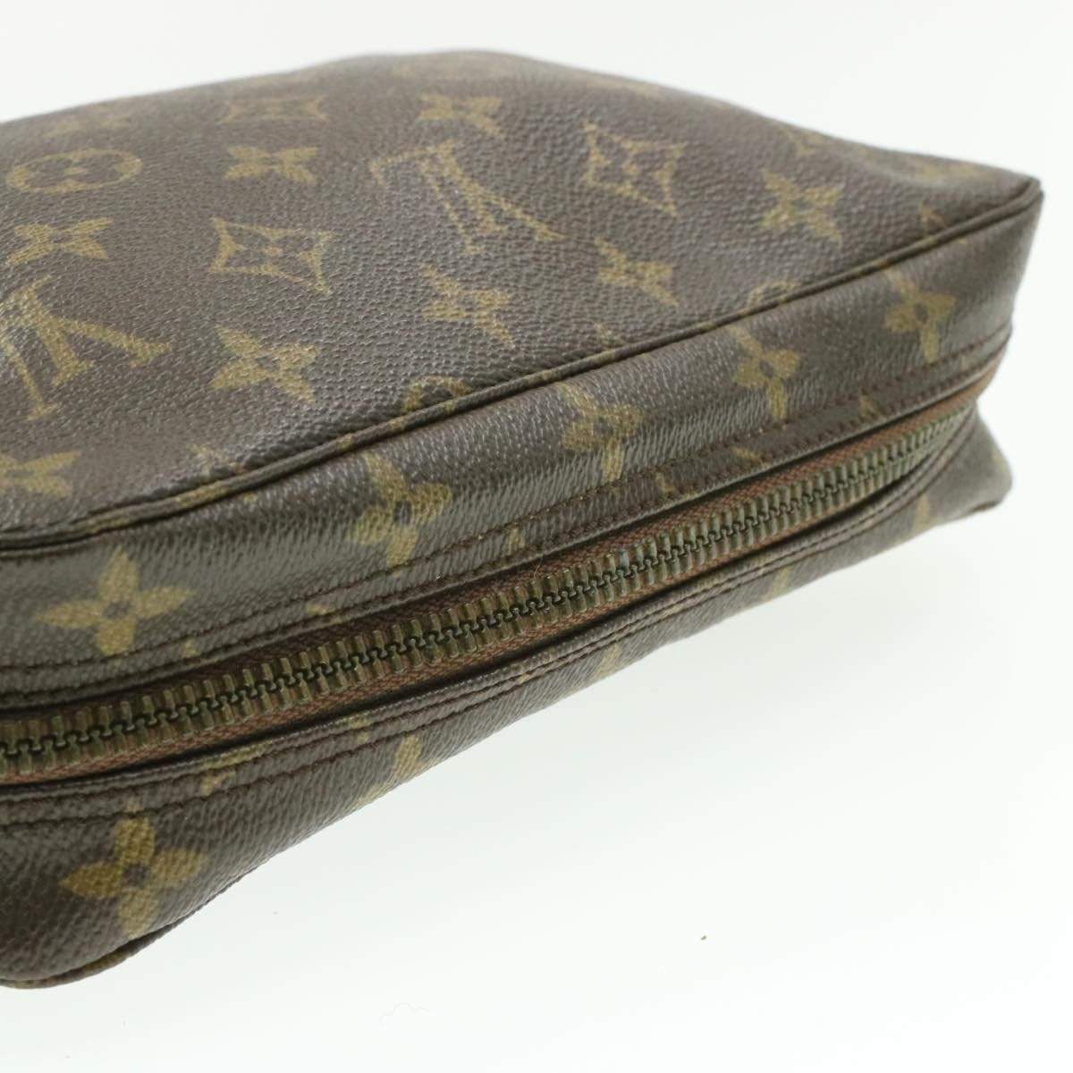 Louis Vuitton LOUIS VUITTON Monogram Trousse Toilette 23 Clutch Bag 852