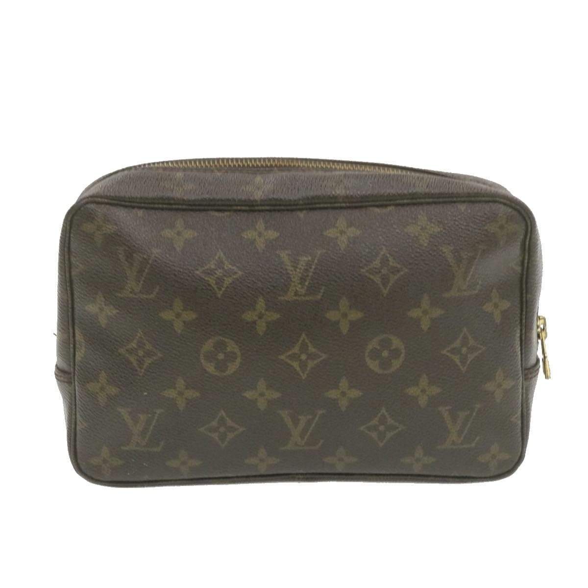 Louis Vuitton LOUIS VUITTON Monogram Trousse Toilette 23 Clutch Bag 864TH