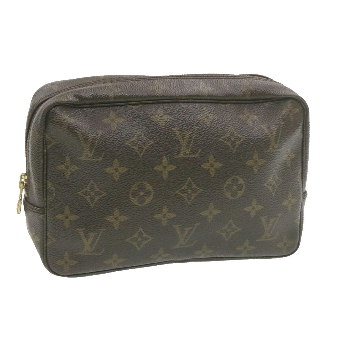 Louis Vuitton LOUIS VUITTON Monogram Trousse Toilette 23 Clutch Bag 864TH