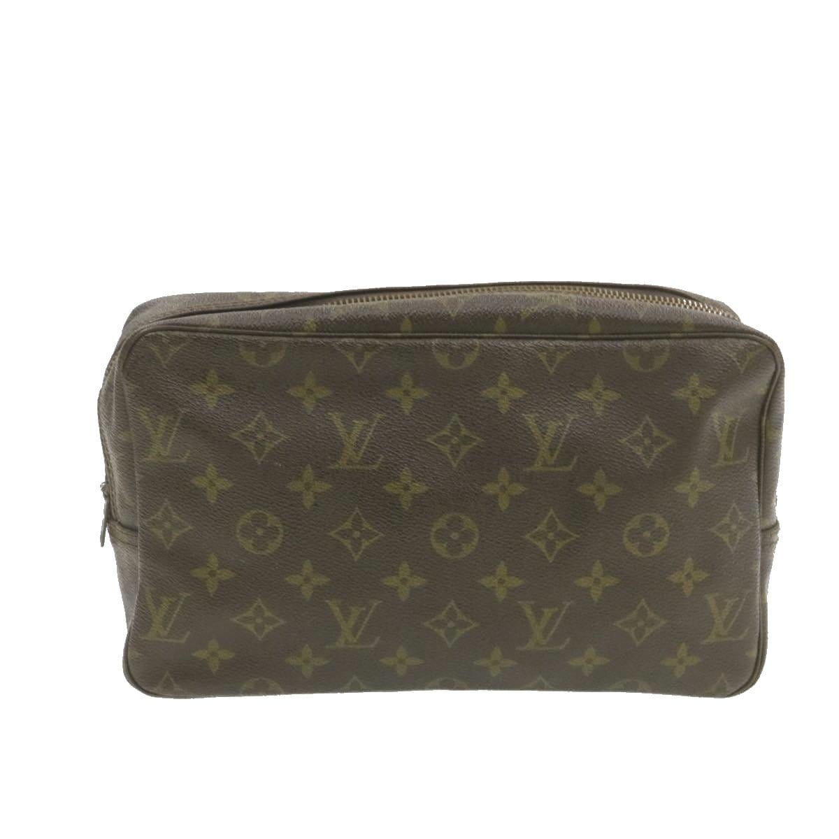 Louis Vuitton LOUIS VUITTON Monogram Trousse Toilette 28 Clutch Bag