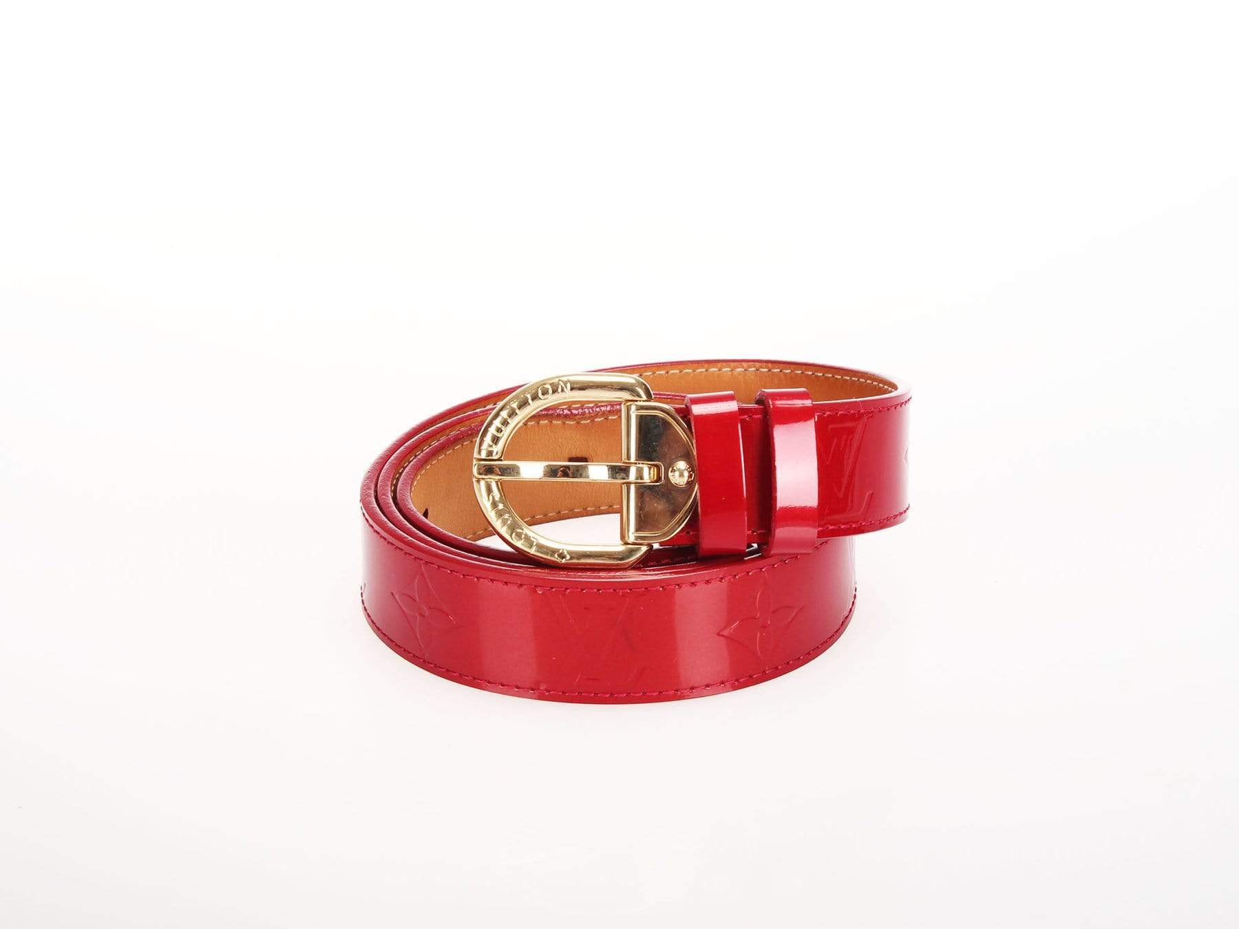 Louis Vuitton Louis Vuitton Monogram Vernis Centuire Belt MW2862