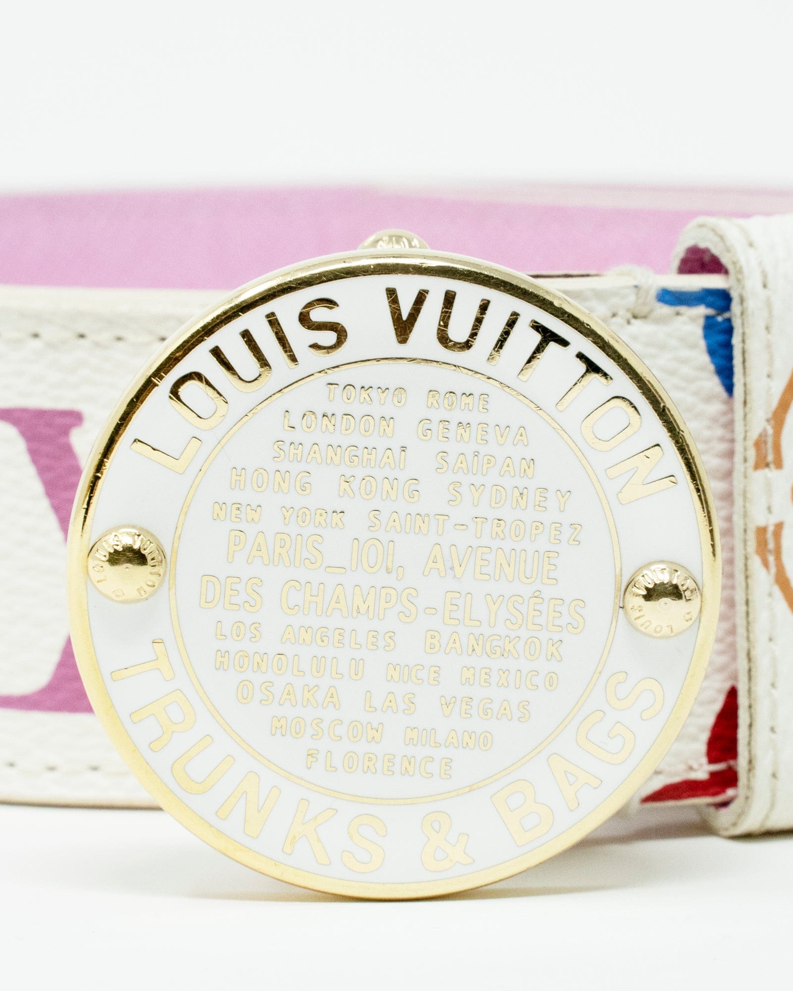 Louis Vuitton Louis Vuitton Murakami Multicoloured Belt ASL3740