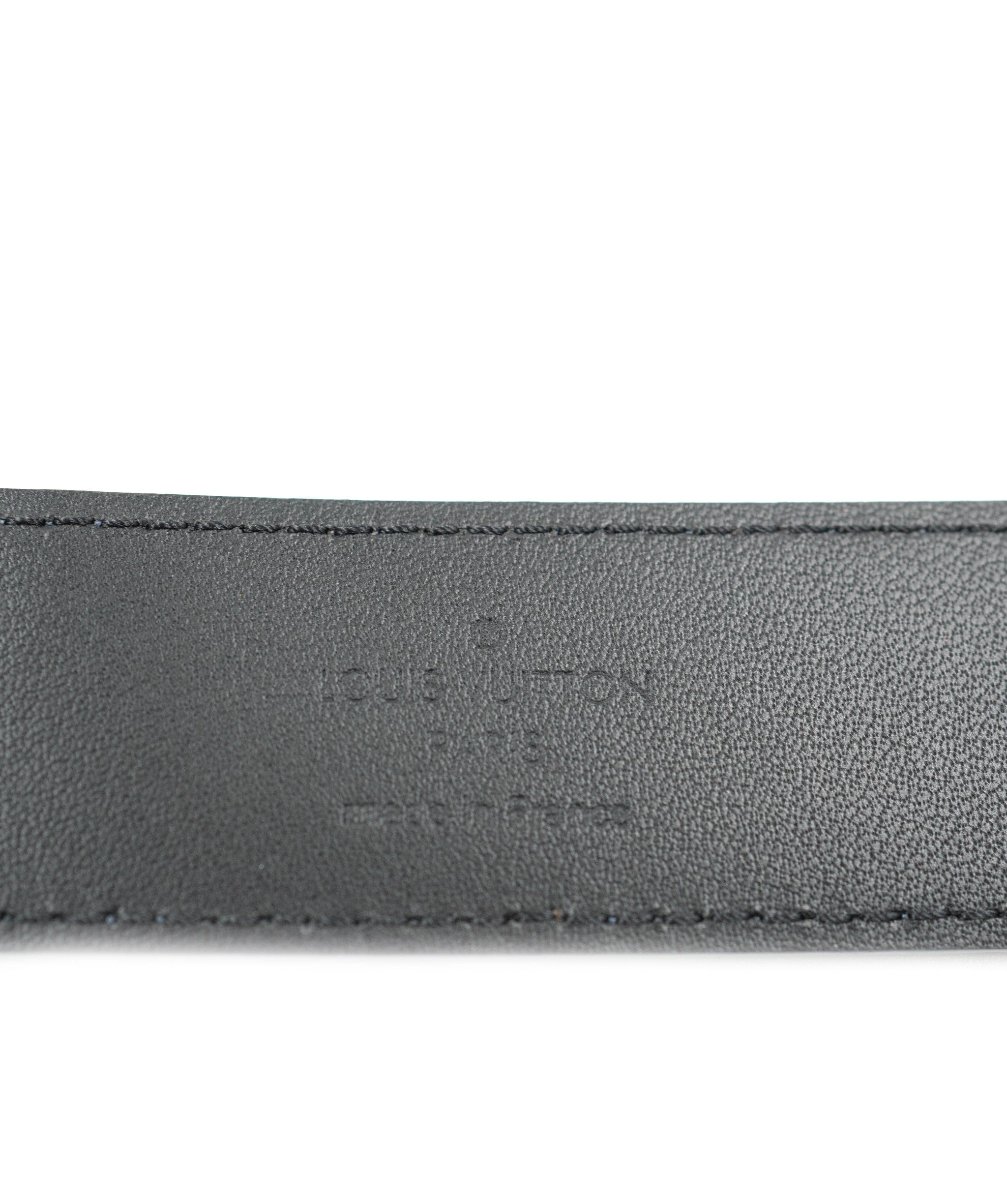 Louis Vuitton Louis Vuitton Navy Epi Leather Belt PHW - AGL1539