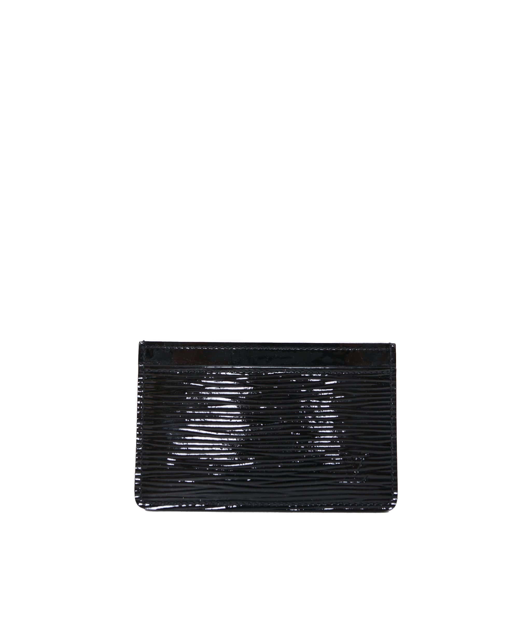 Louis Vuitton Louis Vuitton Patent black epi leather wallet  - ADL1093