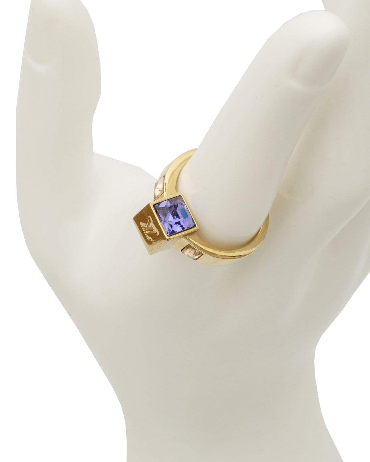 Louis Vuitton Louis Vuitton Purple Stone Ring - AWL2062